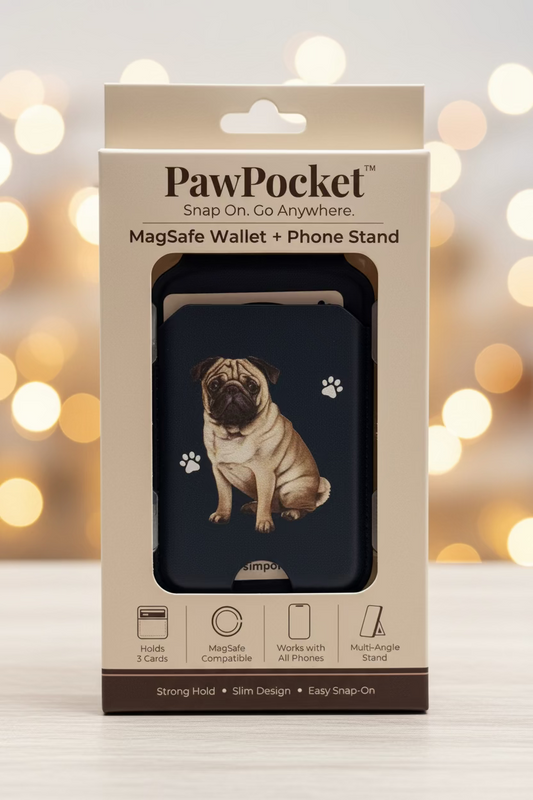 Pug Phone Magwallet