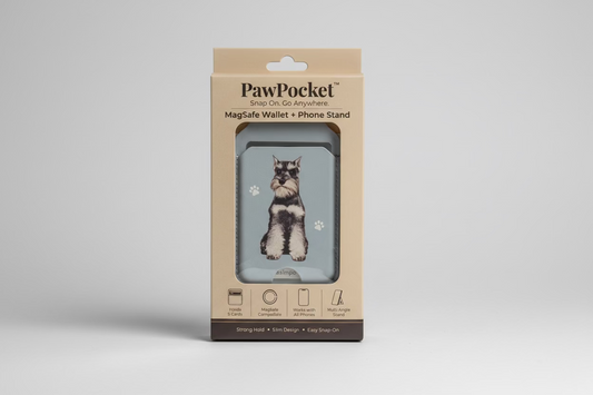 Schnauzer Phone Magwallet