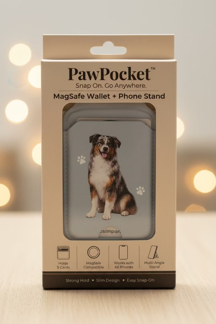 Australian Shepherd Phone Magwallet