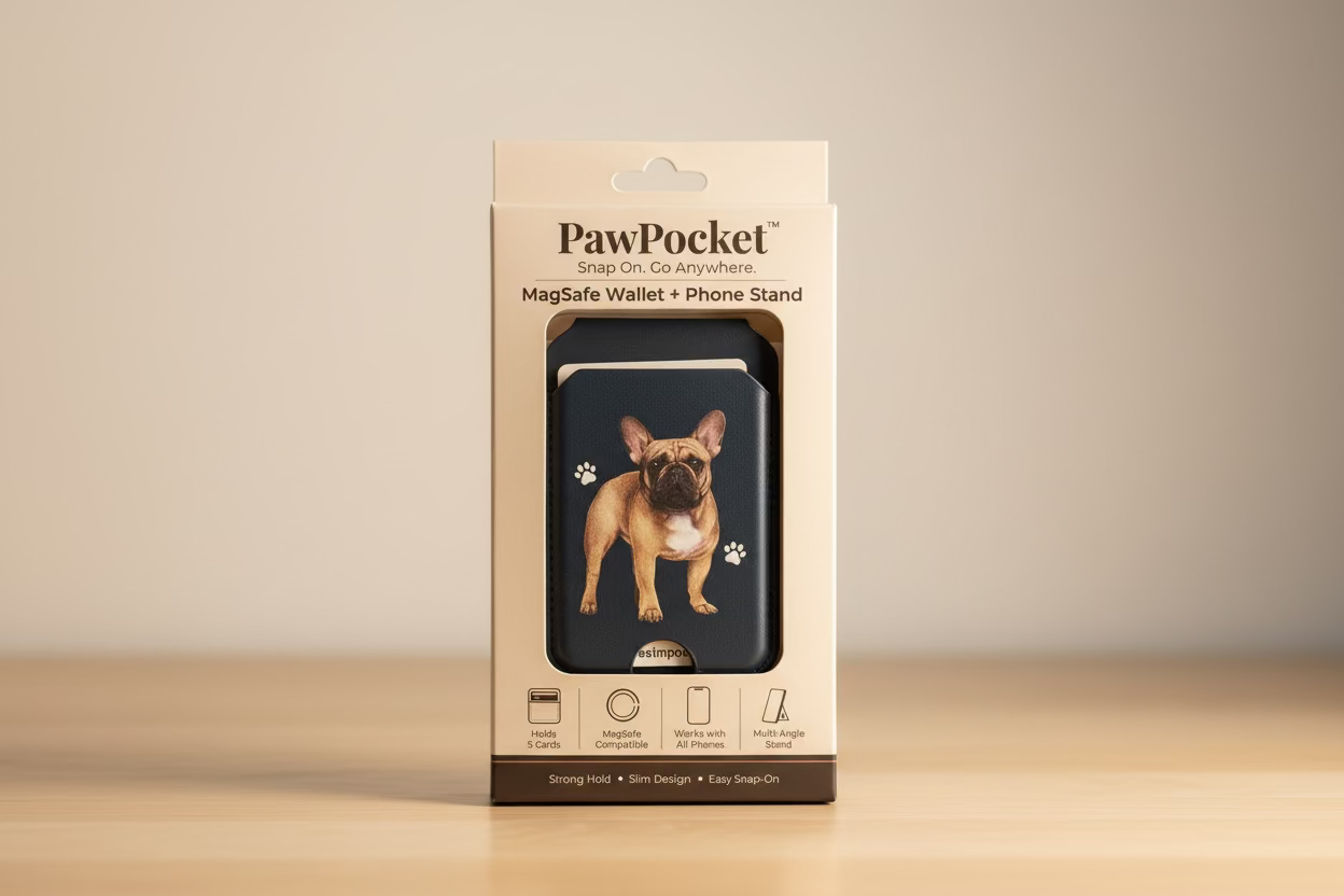 French Bulldog Phone Magwallet