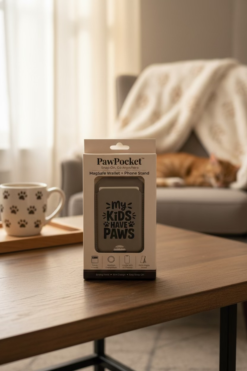 My Kids Have Paws Phone Magwallet