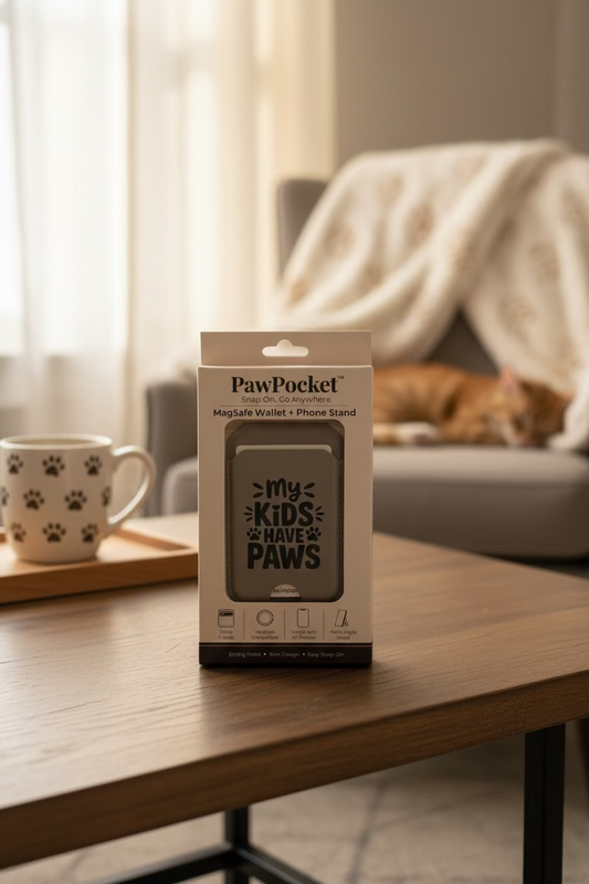 My Kids Have Paws Phone Magwallet