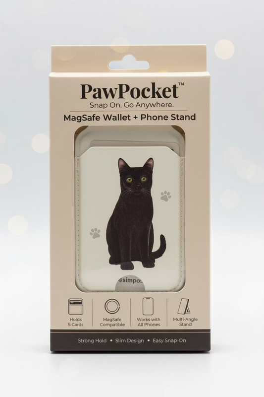 Black Cat Phone Magwallet