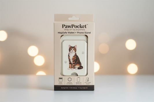 Brown Tabby Cat Phone Magwallet