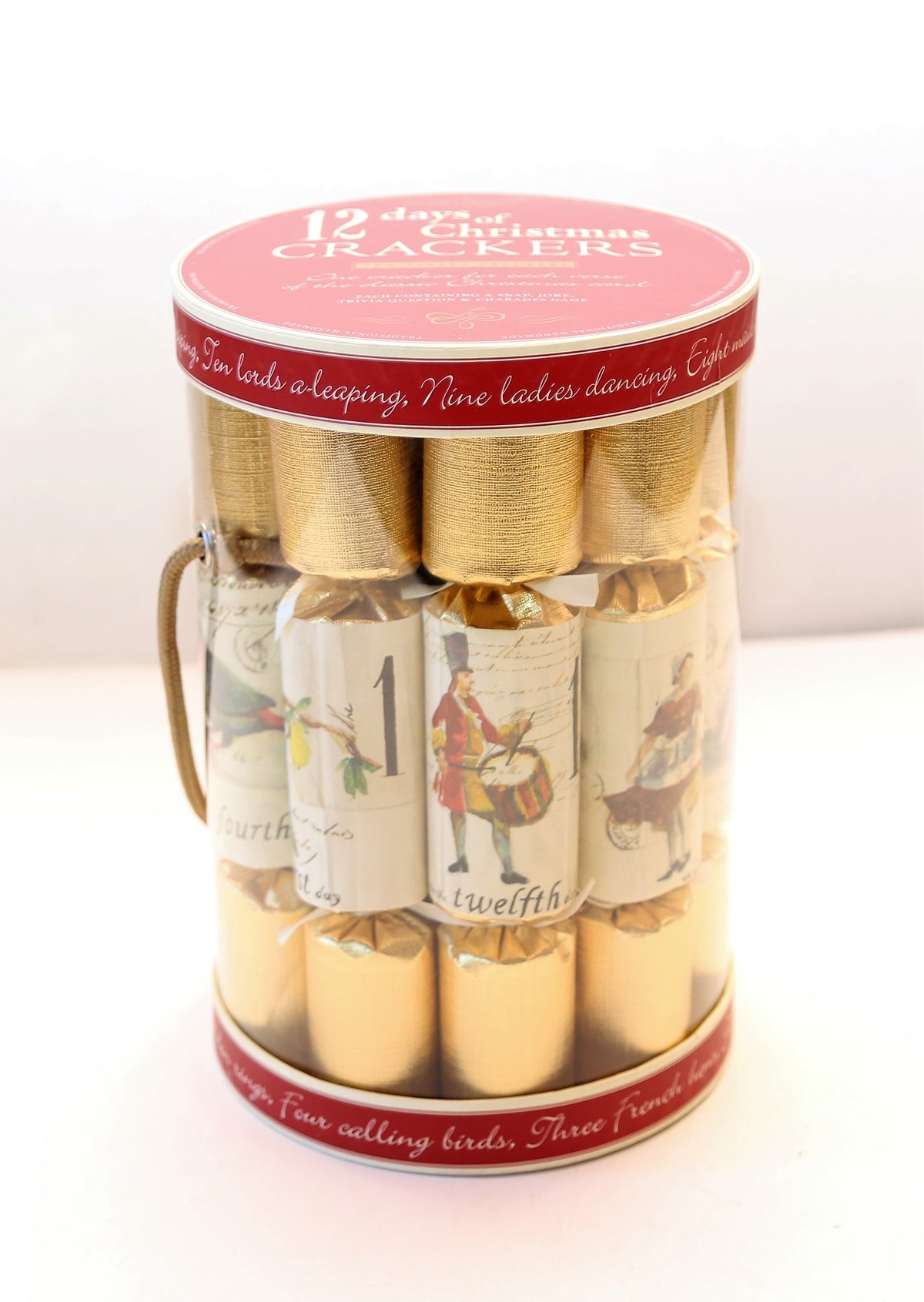 Robin Reed - 12 Days of Christmas Themed Crackers