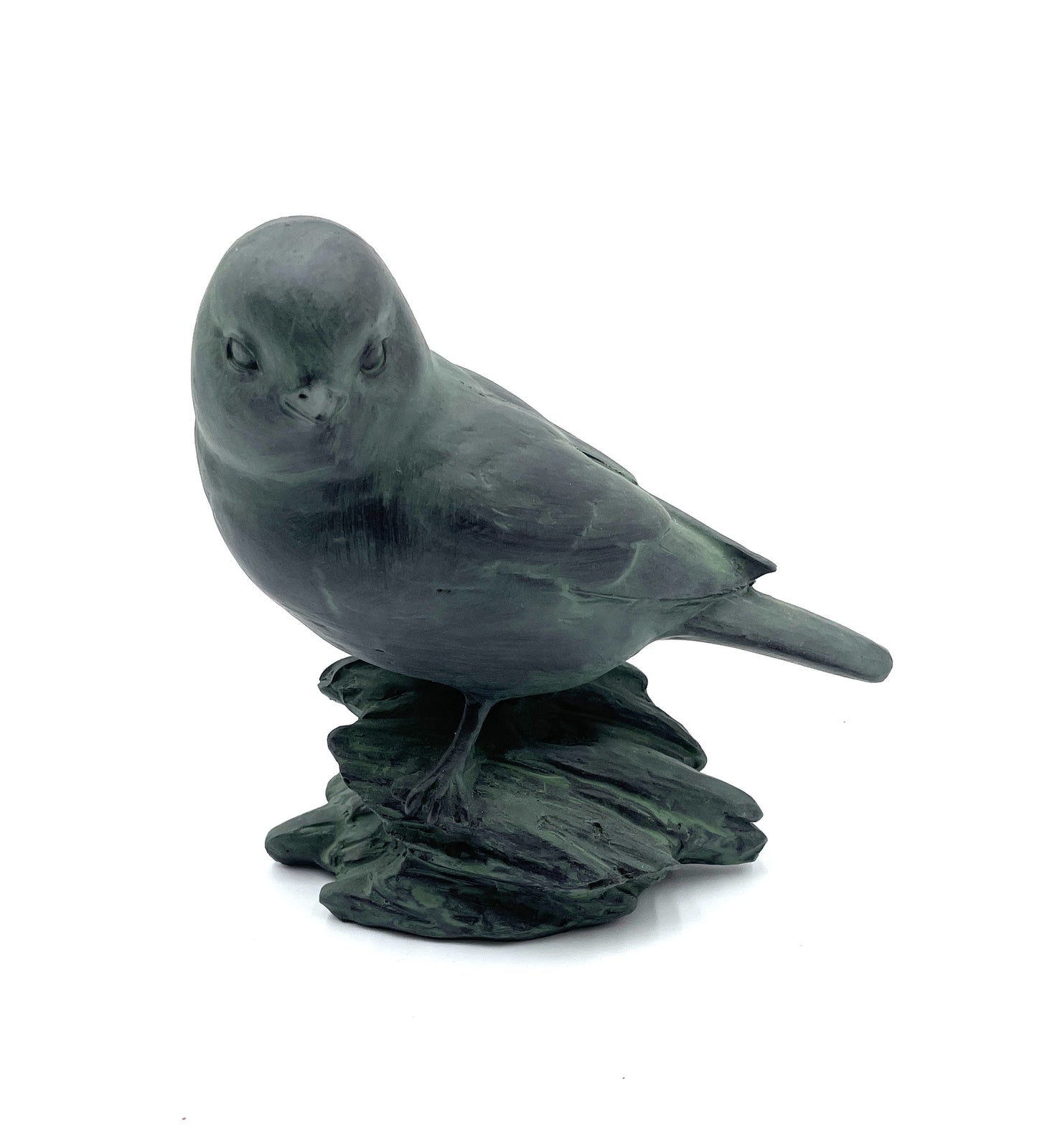 Assorted Resin Patina Green Birds