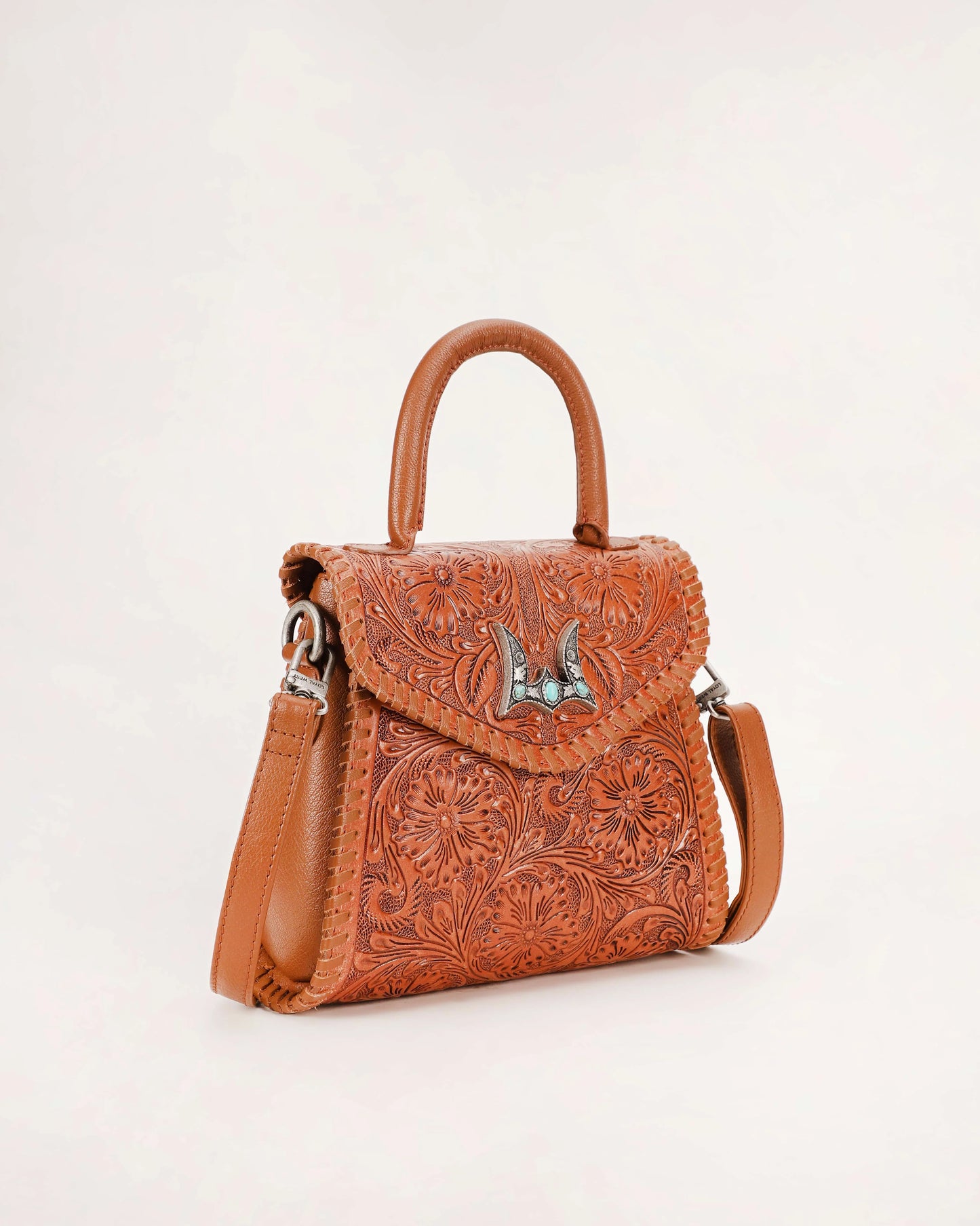 Loyal West - Leon Mini Handle Purse - Brown
