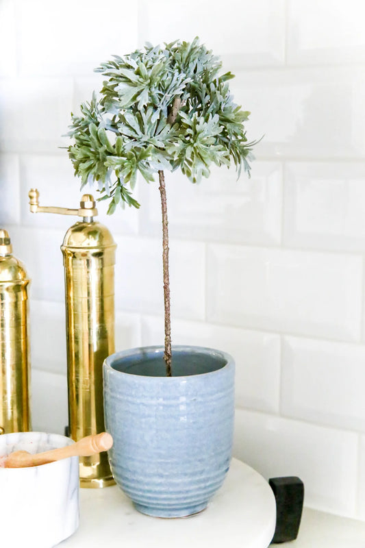 13” Mini Potted Topiary