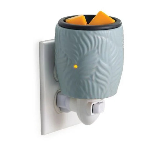 Pluggable Fragrance Warmer Flip Dish Ocean Palm