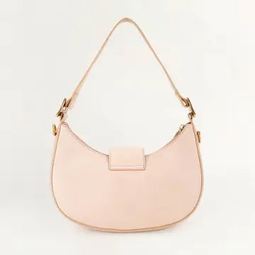 Loyal West - Hobo Medium Purse - Beige Floral Leather