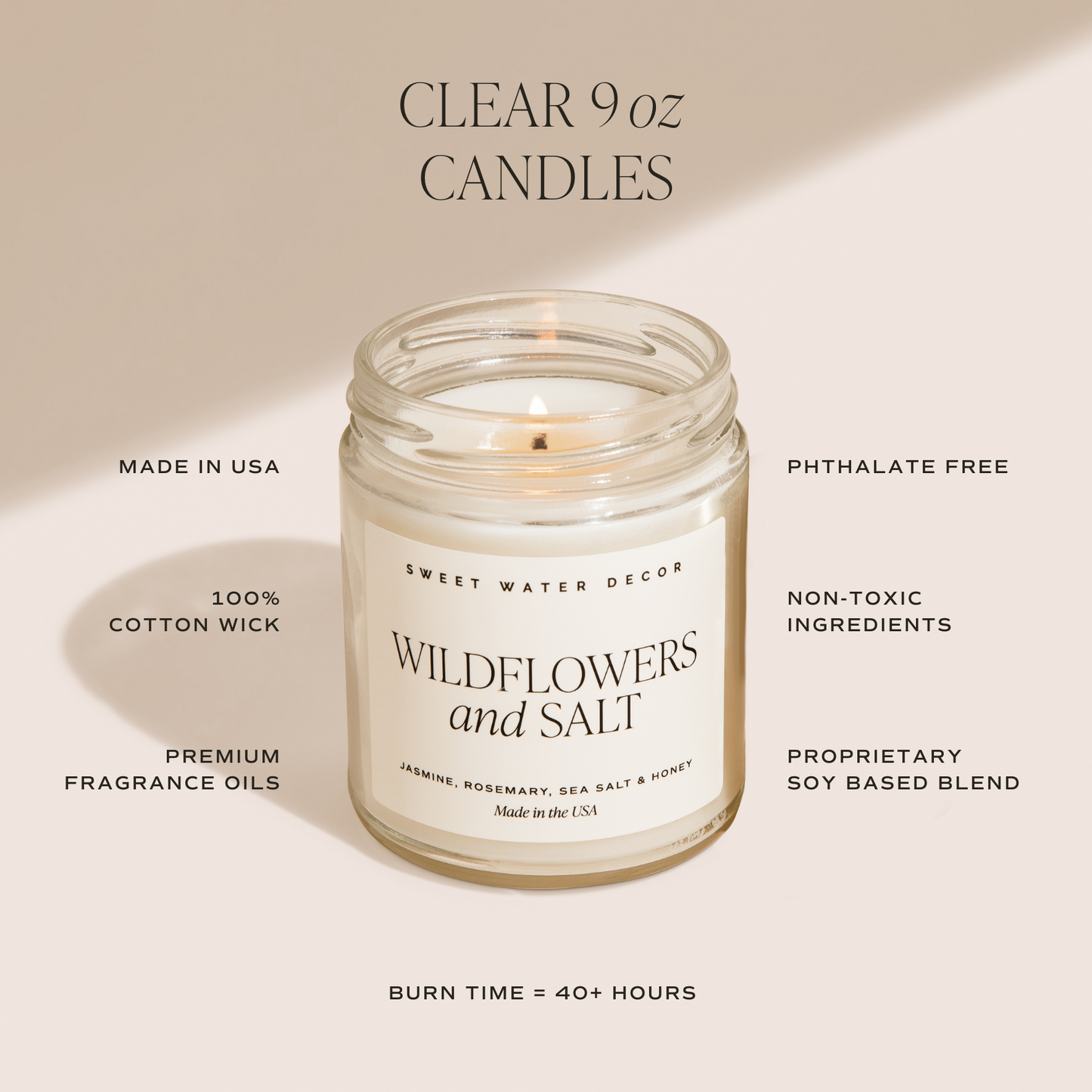 Hello Fall 9 oz Soy Candle