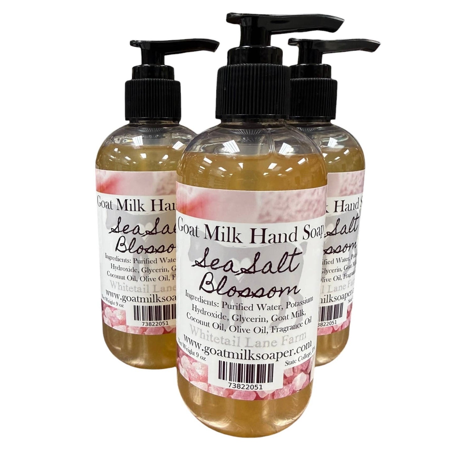 Liquid Goat Milk Hand Soap Sea Salt Blossom