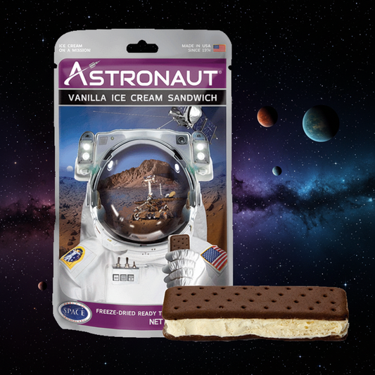 Astronaut Vanilla Ice Cream Sandwich, Vacuum Dried