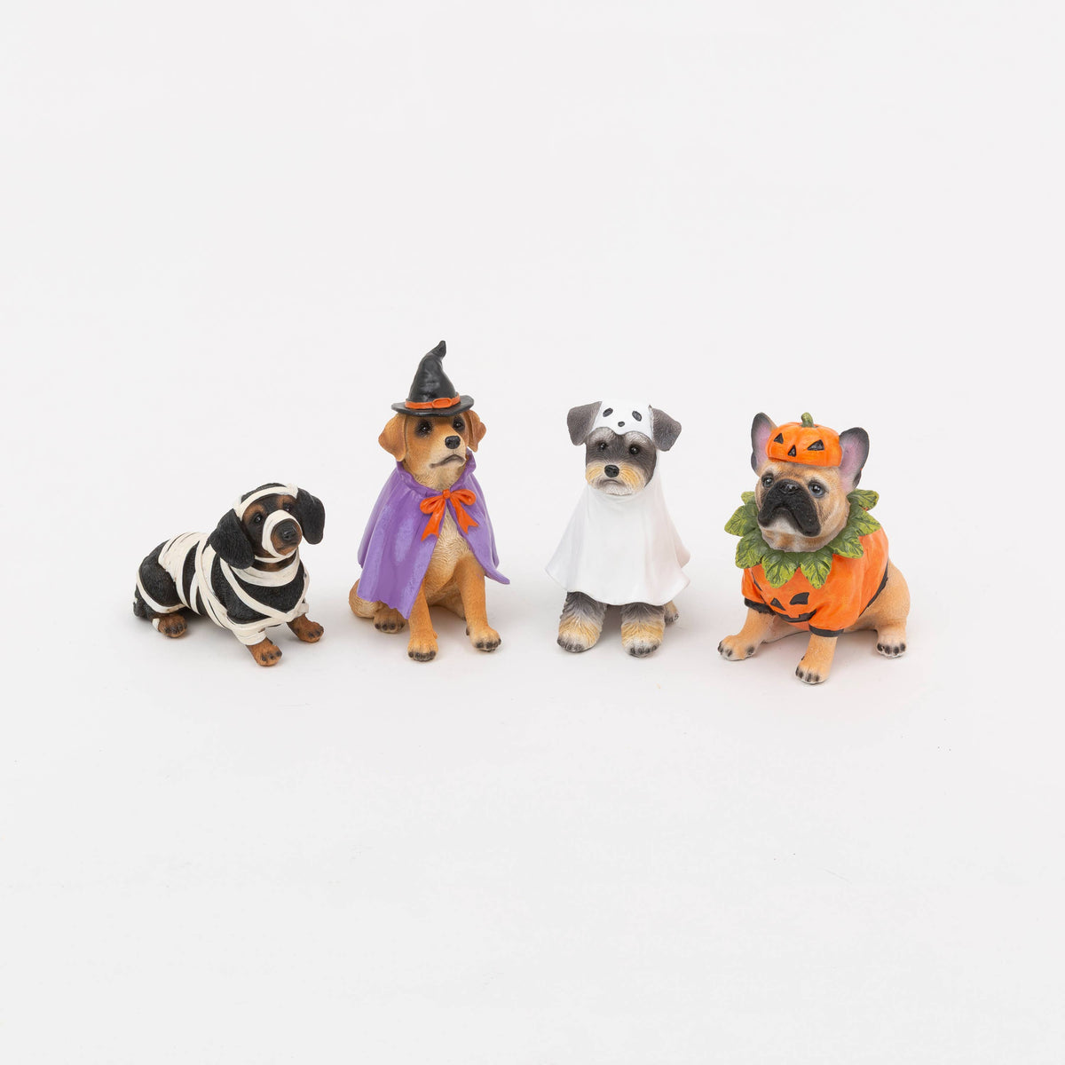 Resin Halloween Dogs - 4 Assorted Types (Each)