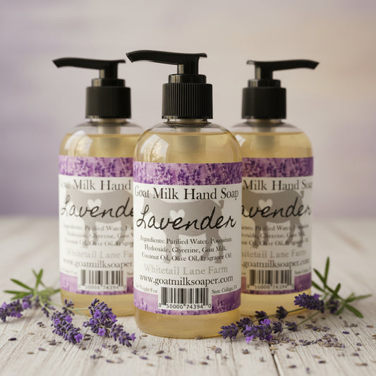 Liquid Goat Milk Hand Soap Lavender