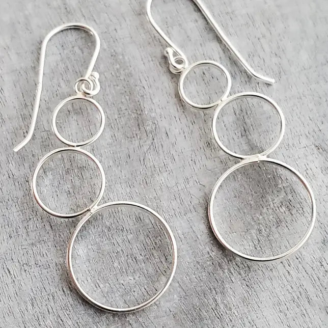 Sulfur Bubble Cluster Earrings