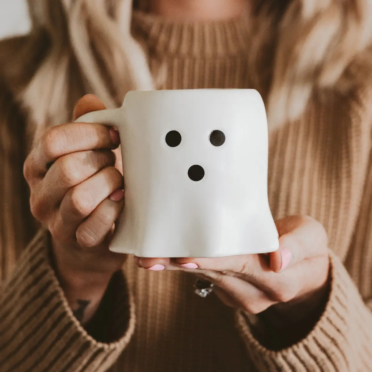 Ghost Figurine Coffee Mug