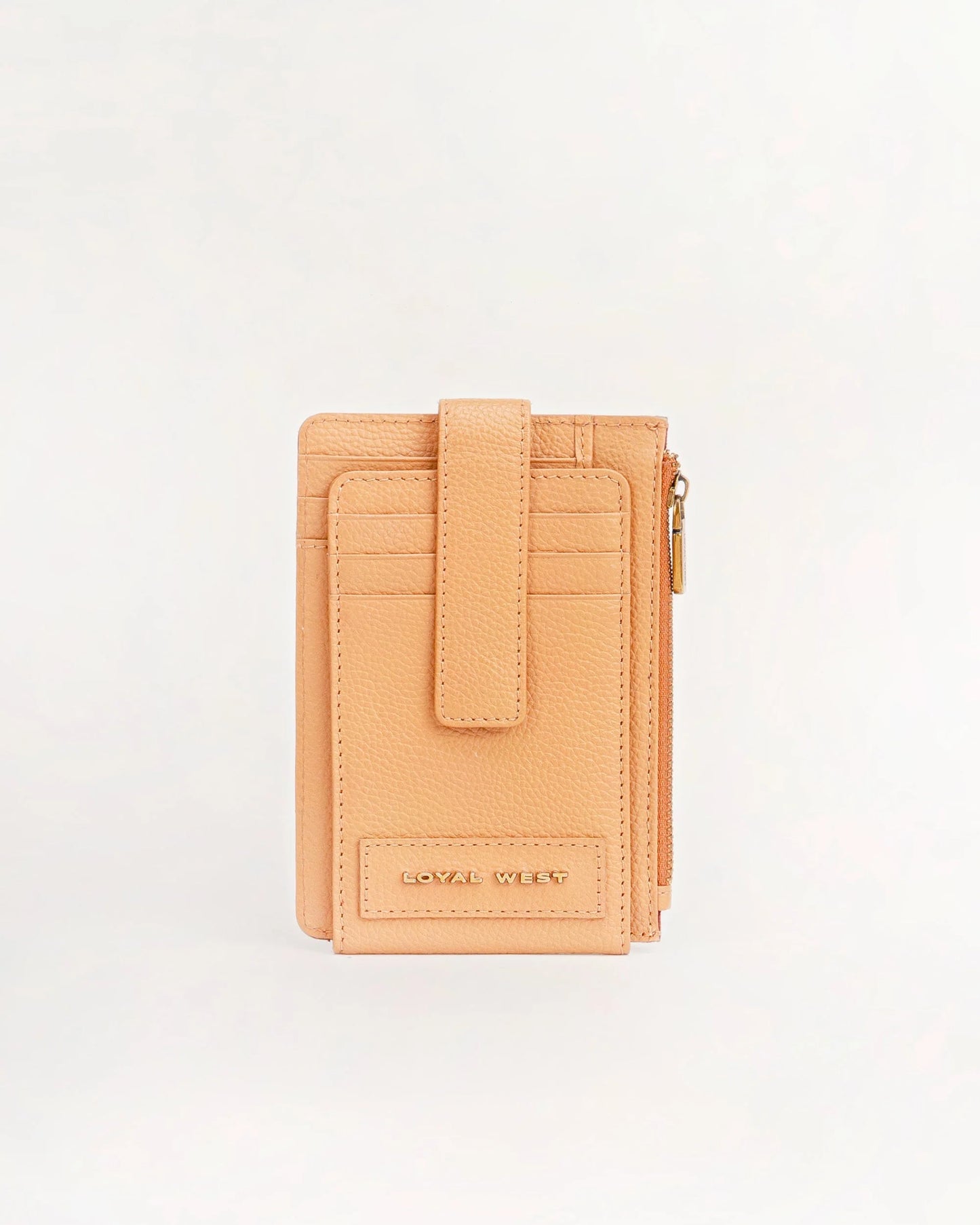 Loyal West - Blossom Card Holder in Hand-tooled Leather