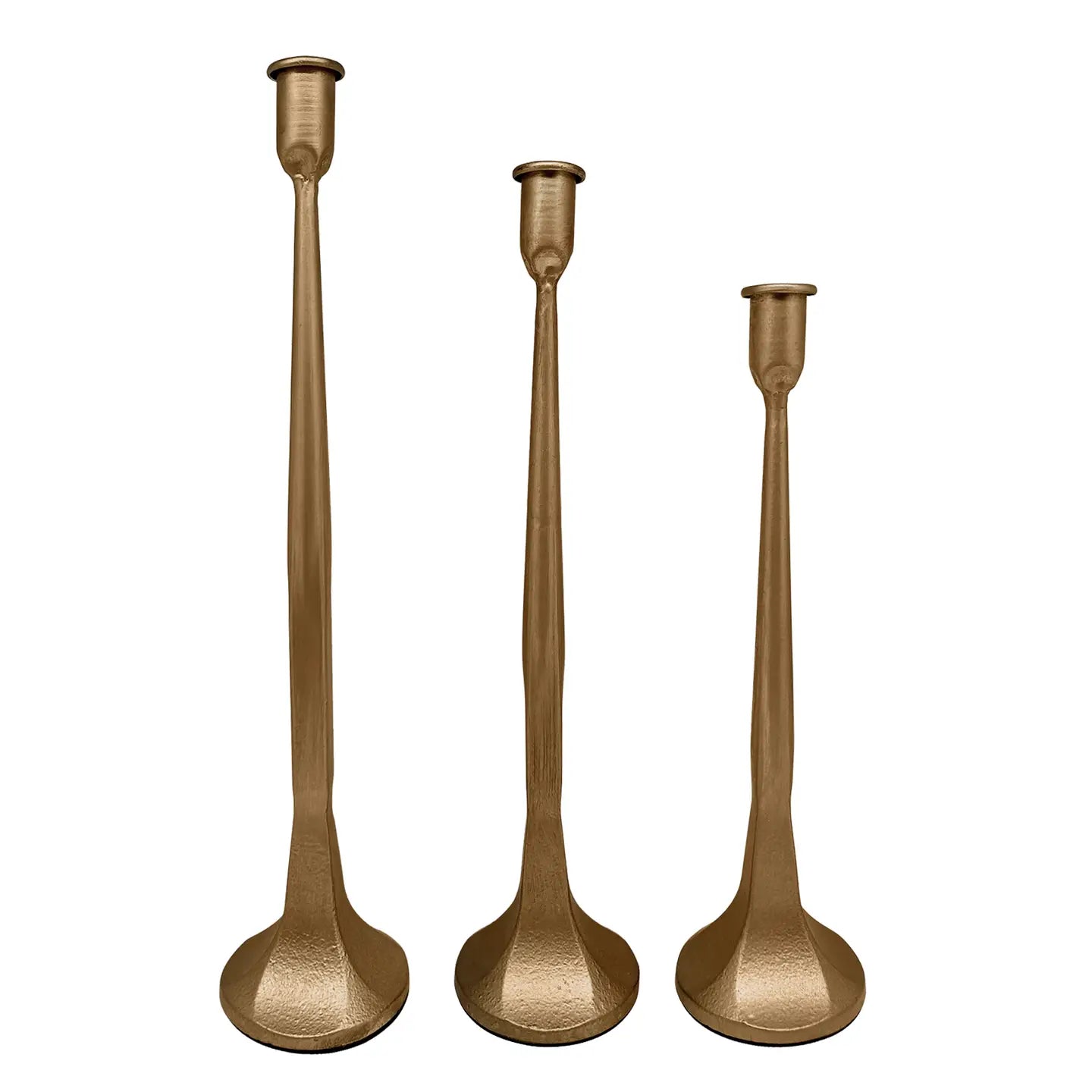 Taper Candle Holders - Gold