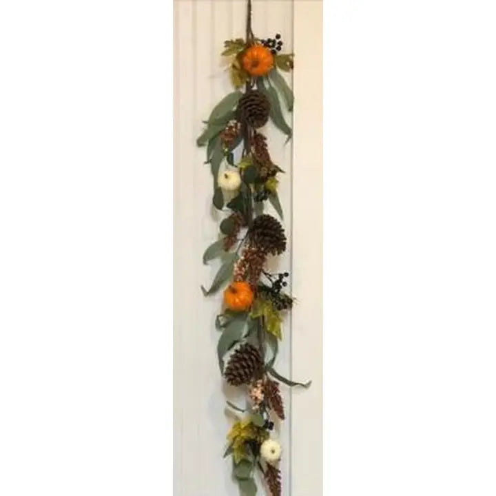 Eucalyptus Pumpkin Garland
