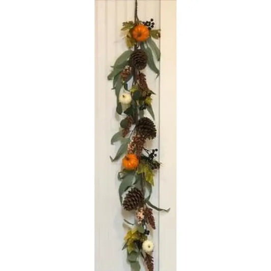 Eucalyptus Pumpkin Garland