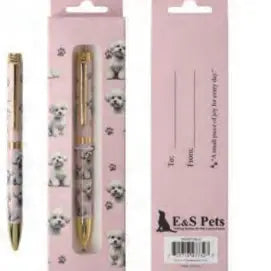 Bichon Frise Ball Point Pen