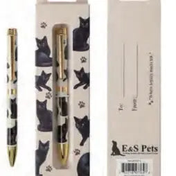 Black Cat Ball Point Pen