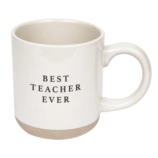 Best Teacher Ever - Stoneware Mug
