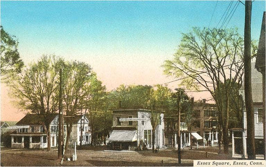 Postcard CT-164 Essex Square, Essex