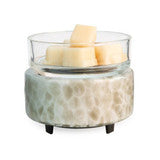 Classic Wax Warmer Swirl Glass 2-in-1
