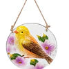 4.5" Hand Painted Assorted Round Bird Suncatchers (3 Assorted options)