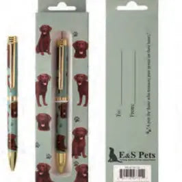 Labrador Chocolate Ball Point Pen
