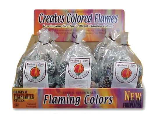 Northern lights – fire color cones