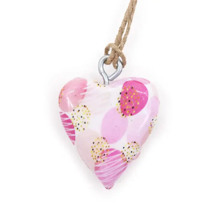 Wood Hearts - Hanging Decor
