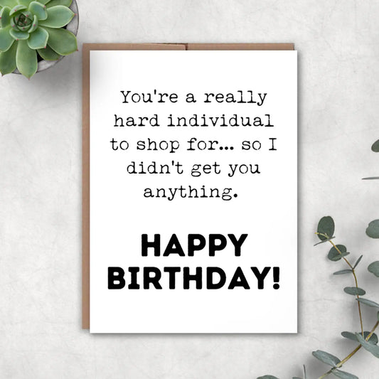 Happy Birthday Card