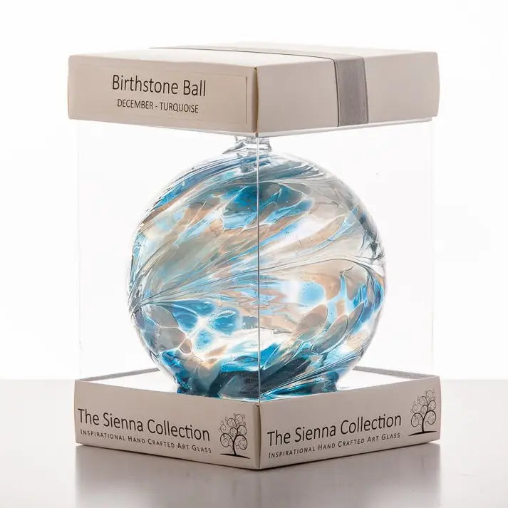 10cm Birthstone Ball - December