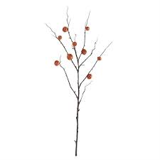 36 inch orange jack-o’-lantern pumpkin bells stem