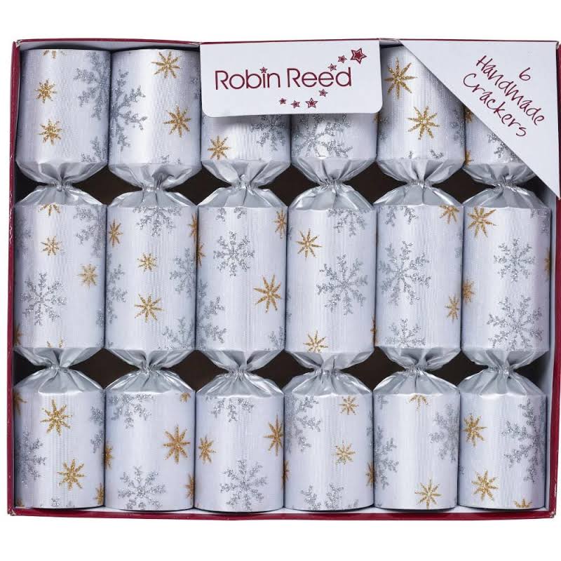 Robin Reed Party Crackers - Glitter & Snowflakes