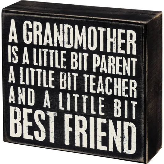 Grandmother Box Sign