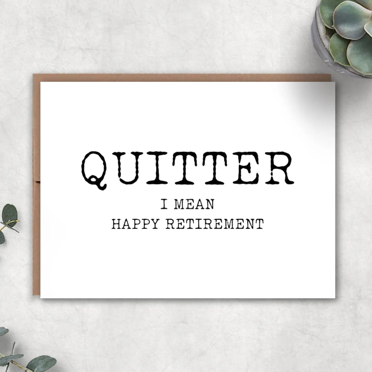 Retirement Card