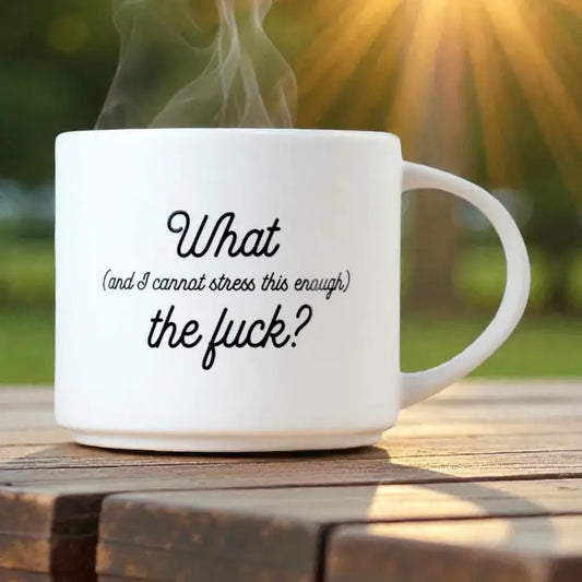 I Cannot Stress This Enough... Coffee Mug.