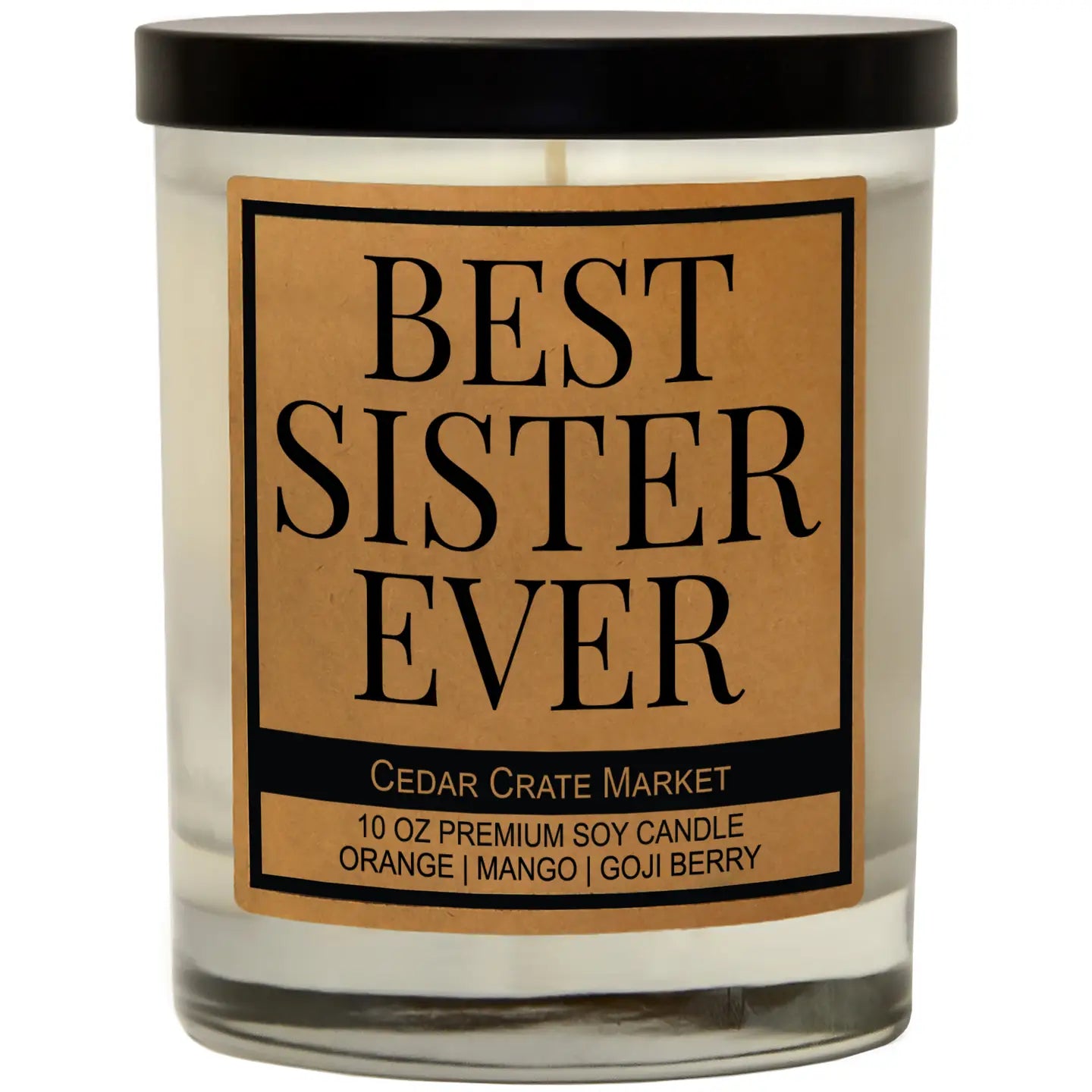 Best Sister Ever - Candle