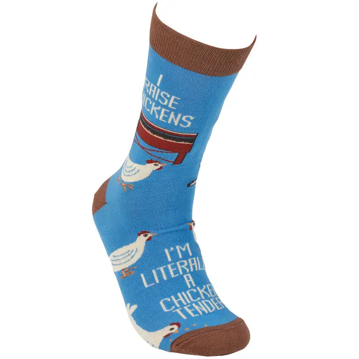 I Raise Chickens-Socks