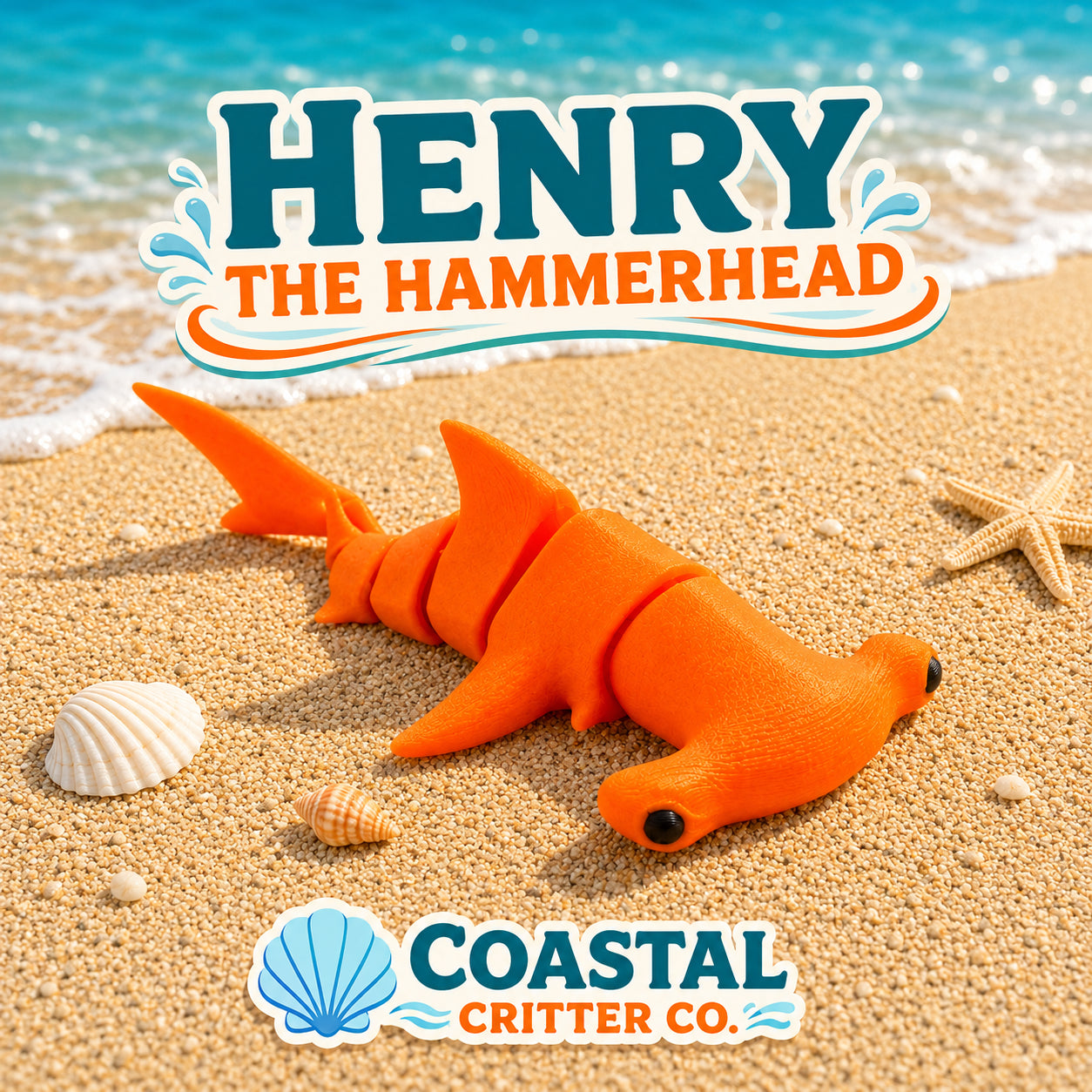 Henry the Hammerhead - Coastal Critter