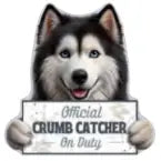 Siberian Husky Chip Clip