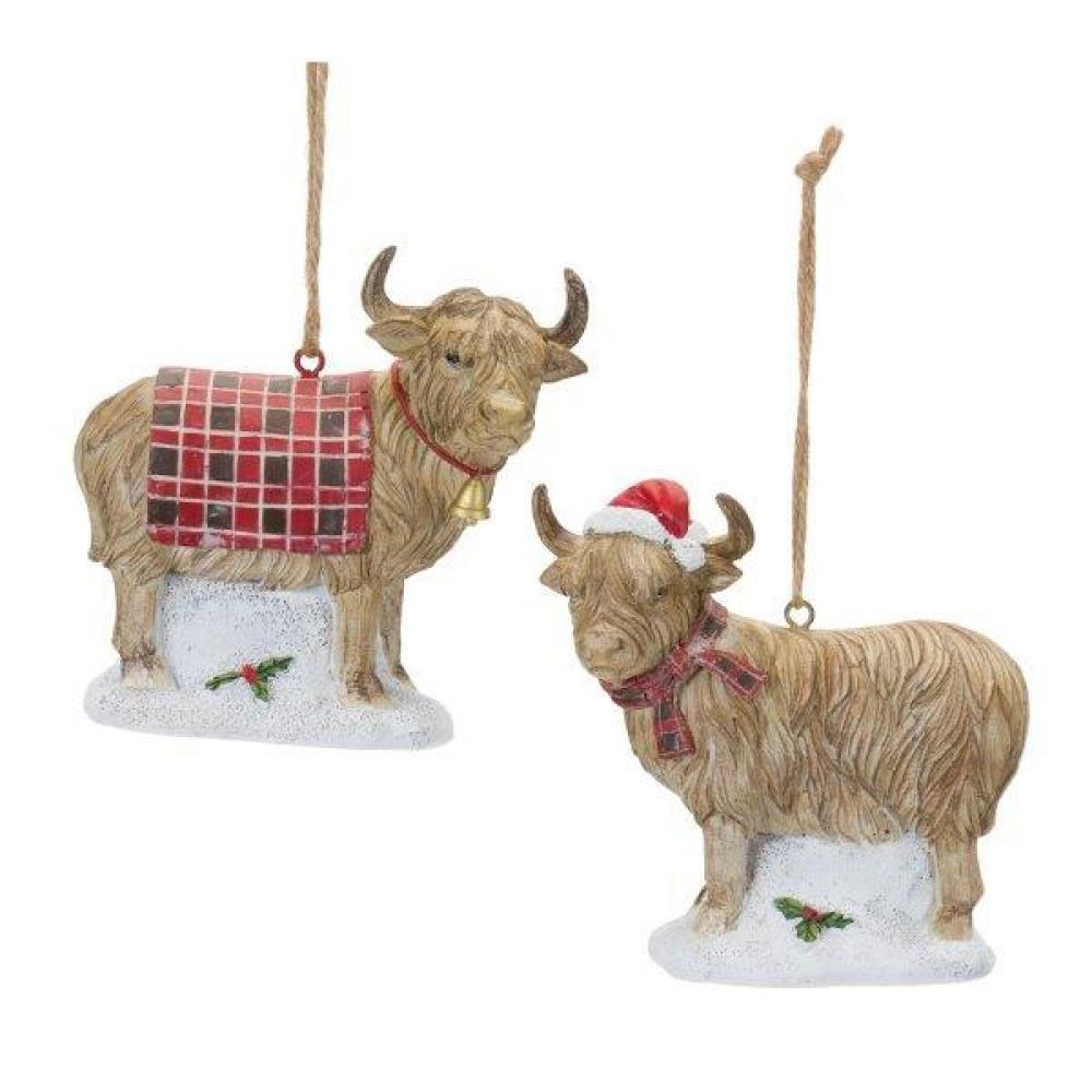 Highland Cow Ornament (each)