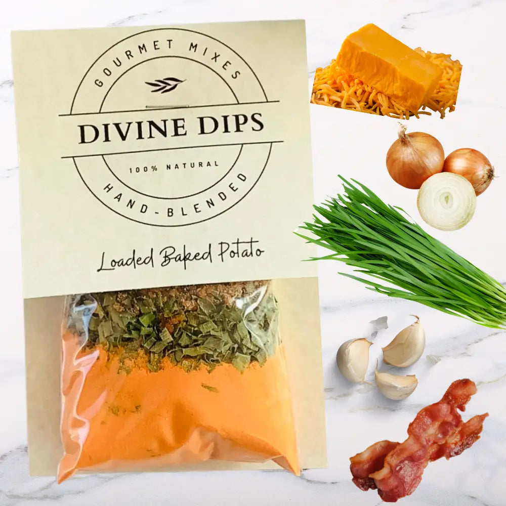 Divine Dips - Loaded Baked Potato