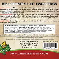 Carmie’s Kitchen - Spinach Parmesan Dip Mix