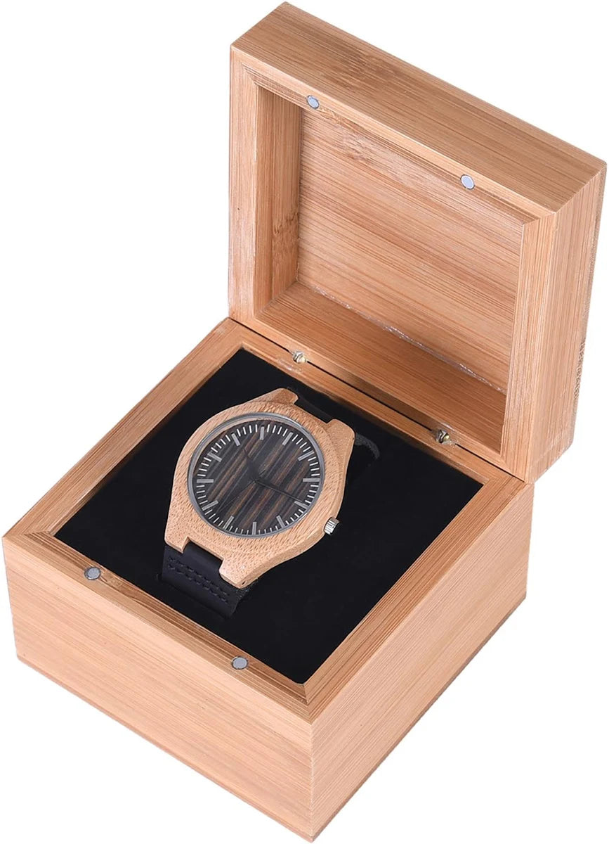 Bamboo Watch - Dark