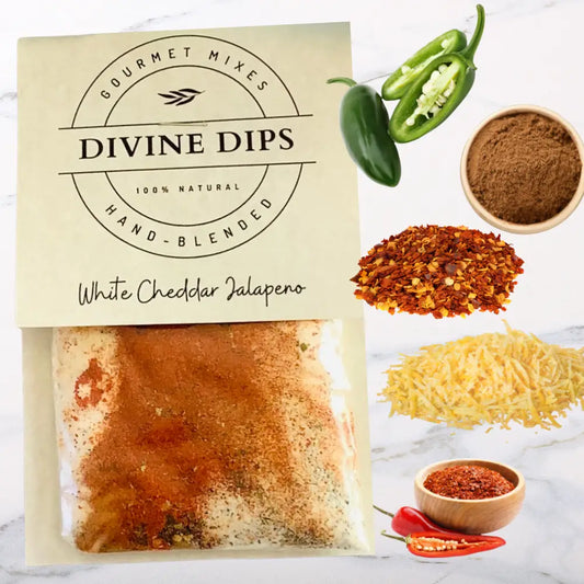 Divine Dips – White Cheddar Jalapeño